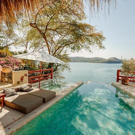 Dream Villa With Private Beach And Catering Zihuatanejo Dış mekan fotoğraf