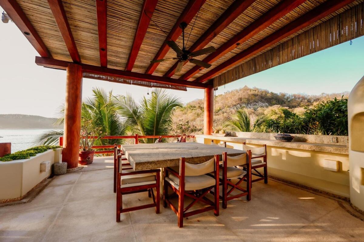 Dream Villa With Private Beach And Catering Zihuatanejo Dış mekan fotoğraf