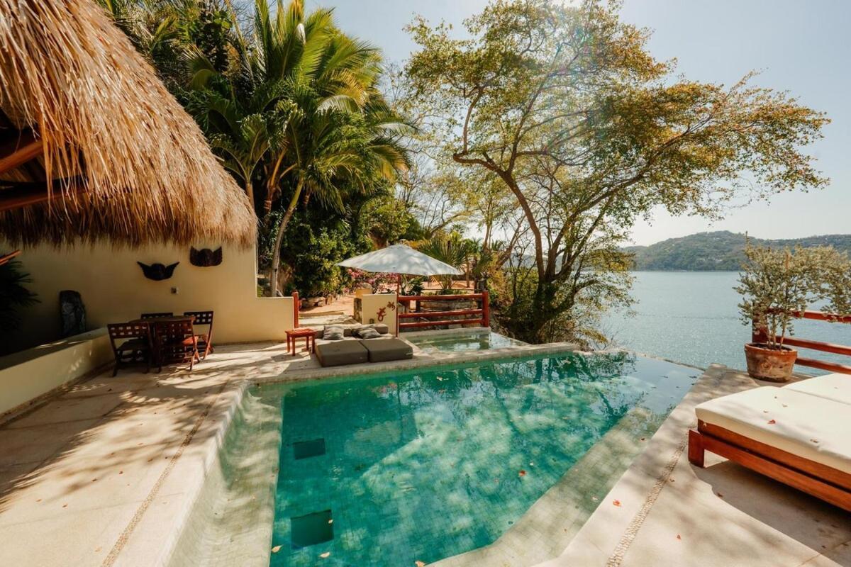 Dream Villa With Private Beach And Catering Zihuatanejo Dış mekan fotoğraf