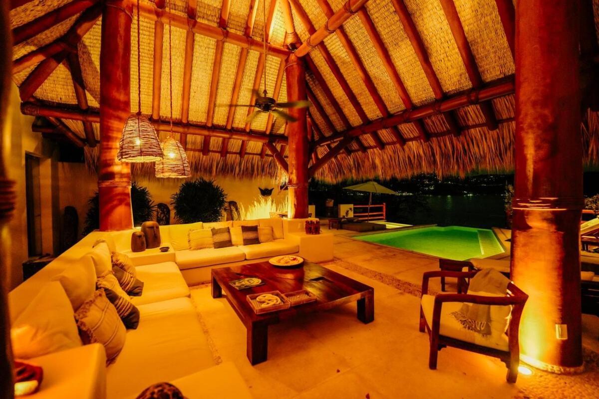Dream Villa With Private Beach And Catering Zihuatanejo Dış mekan fotoğraf