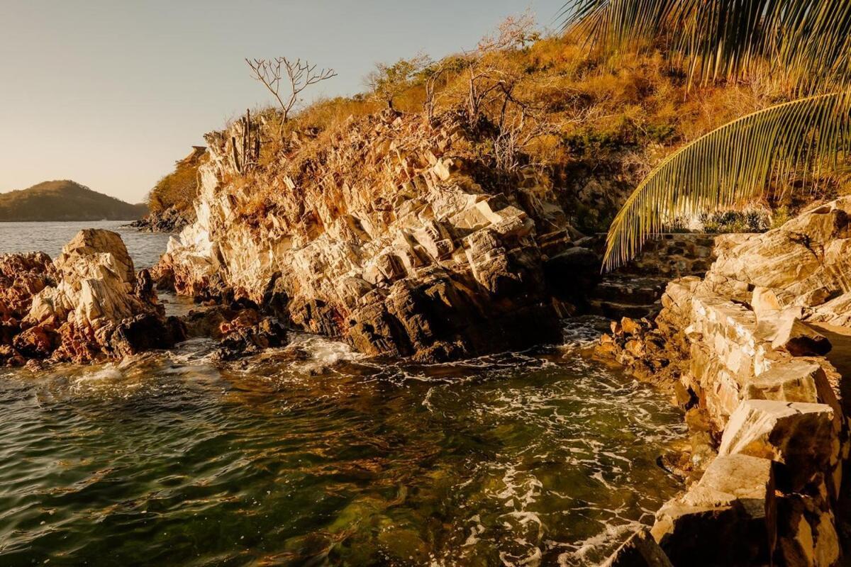 Dream Villa With Private Beach And Catering Zihuatanejo Dış mekan fotoğraf