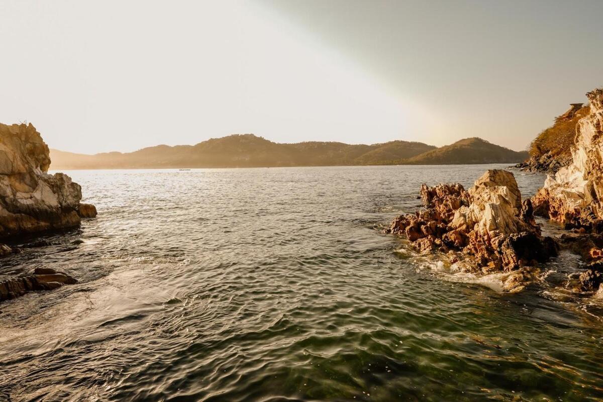 Dream Villa With Private Beach And Catering Zihuatanejo Dış mekan fotoğraf